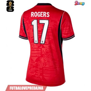 Lacne Ženy Futbalové dres Anglicko Morgan Rogers #17 MS 2026 Krátky Rukáv - Preč